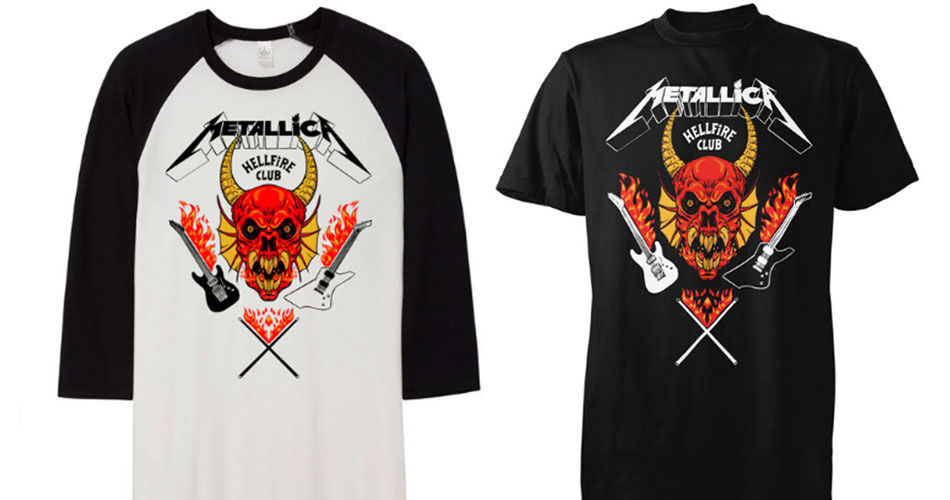 Stranger Things: Metallica lança camisetas personalizadas do 