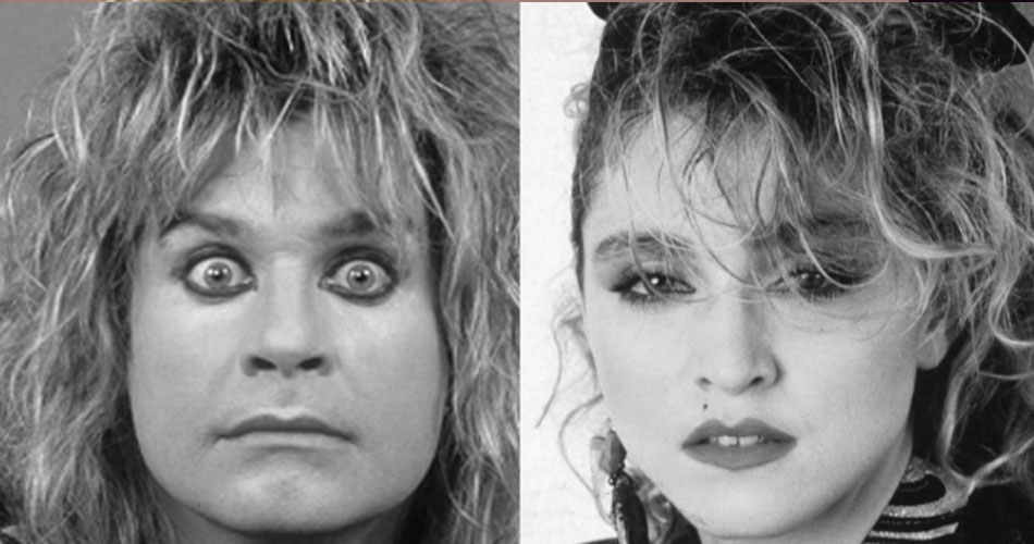 Ouça dueto proibido de Ozzy Osbourne e Madonna