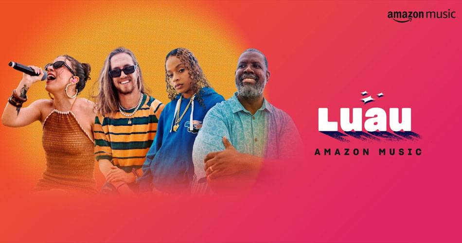 Luau Amazon Music estreia com conteúdos inéditos em clima praiano