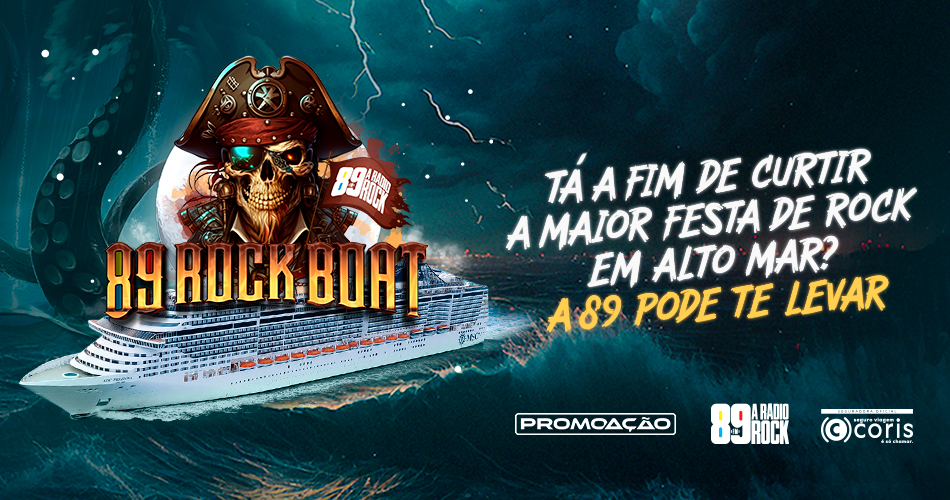 89 Rock Boat: agora é a vez do rock em alto-mar - Blog Quero Navegar