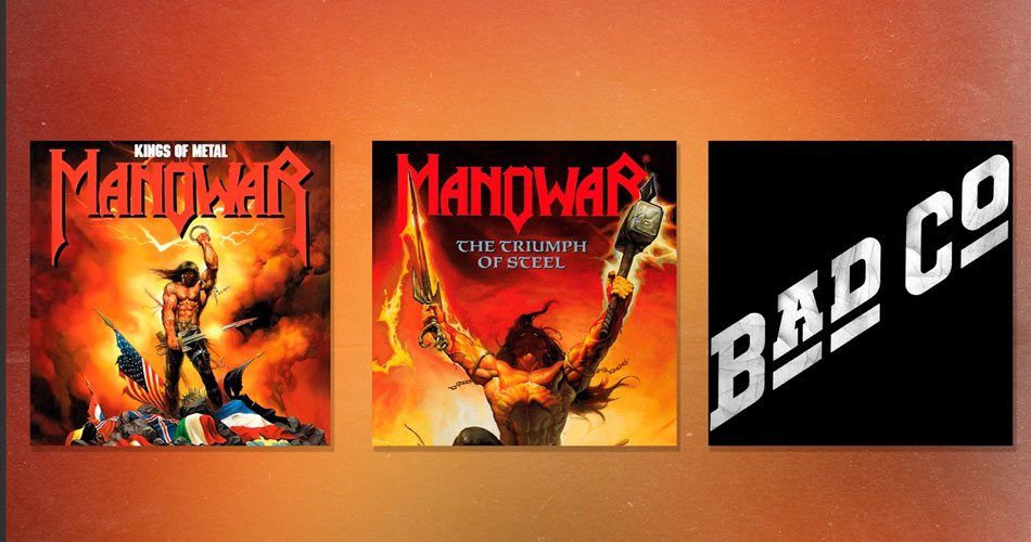 Álbuns do Manowar e Bad Company recebem novas edições no Brasil