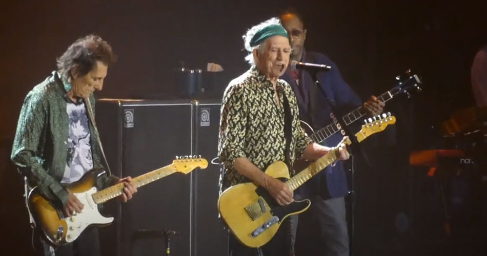 Keith Richards canta nova canção dos Rolling Stones ao vivo pela primeira vez