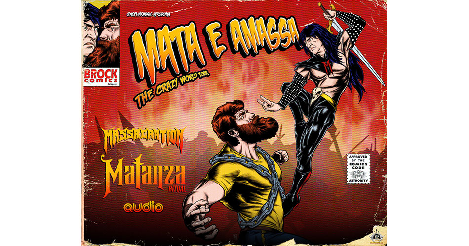 Matanza Ritual e Massacration levam turnê “Mata e Massa” para São Paulo