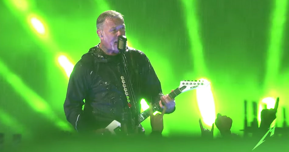 Metallica libera clipe de “Master Of Puppets” ao vivo na tempestade de Munique