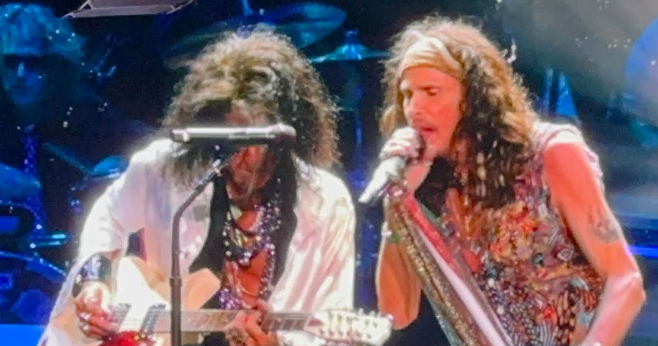 Veja performance do Aerosmith no seu último show, em setembro de 2023