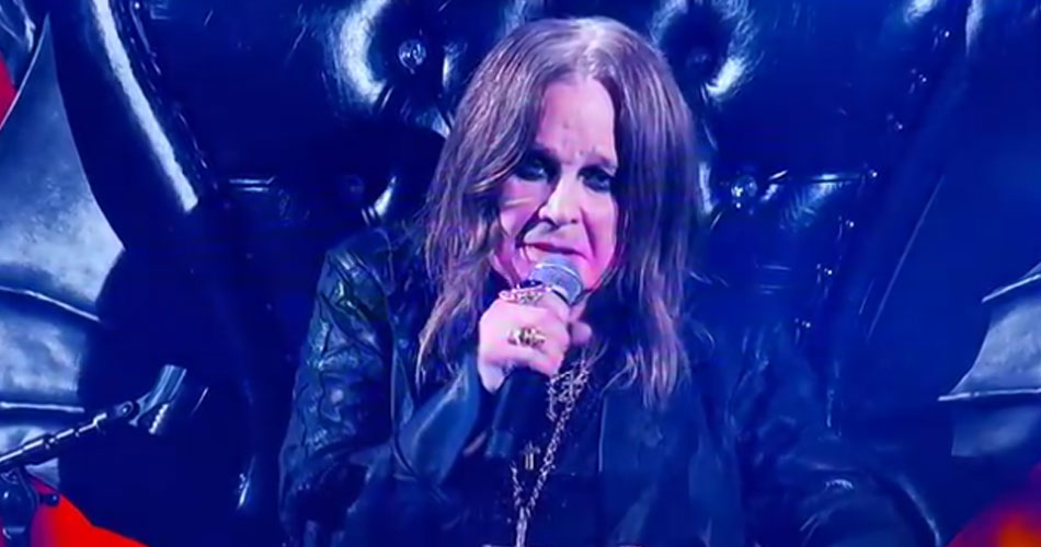 Ozzy Osbourne é introduzido como artista solo no Hall da Fama do Rock