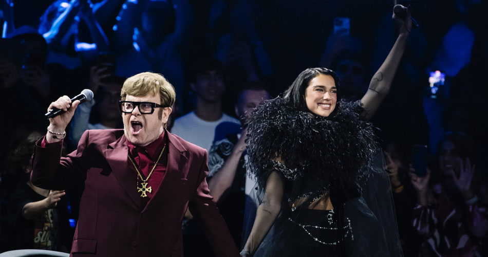 Elton John participa de show de Dua Lipa no Royal Albert Hall